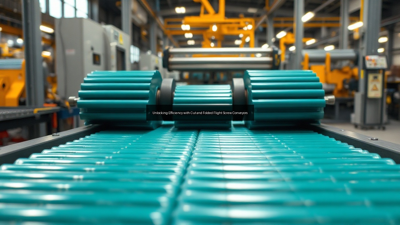 paddles folded screw conveyors auger conveyor conveyors conveyor systems