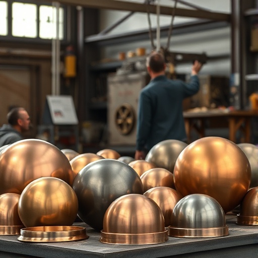 deep drawn hemispheres steel spinning hemispheres hemispheres