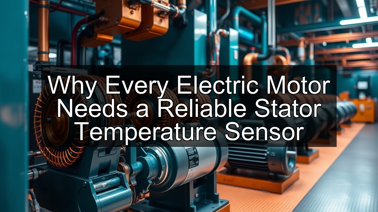 overheating winding rtd heater stator sensors